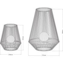 Lanterne solaire décorative boule perlée - GALIX - H30 - 10 Lumens -