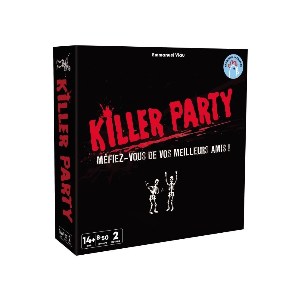 Killer Party - Asmodee - Jeu d'ambiance - Des 14 ans