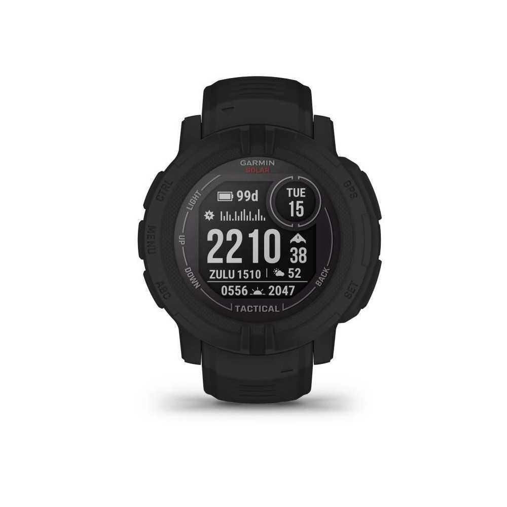 Montre connectée - GARMIN - Instinct 2 Solar - Tactical Edition - Bla