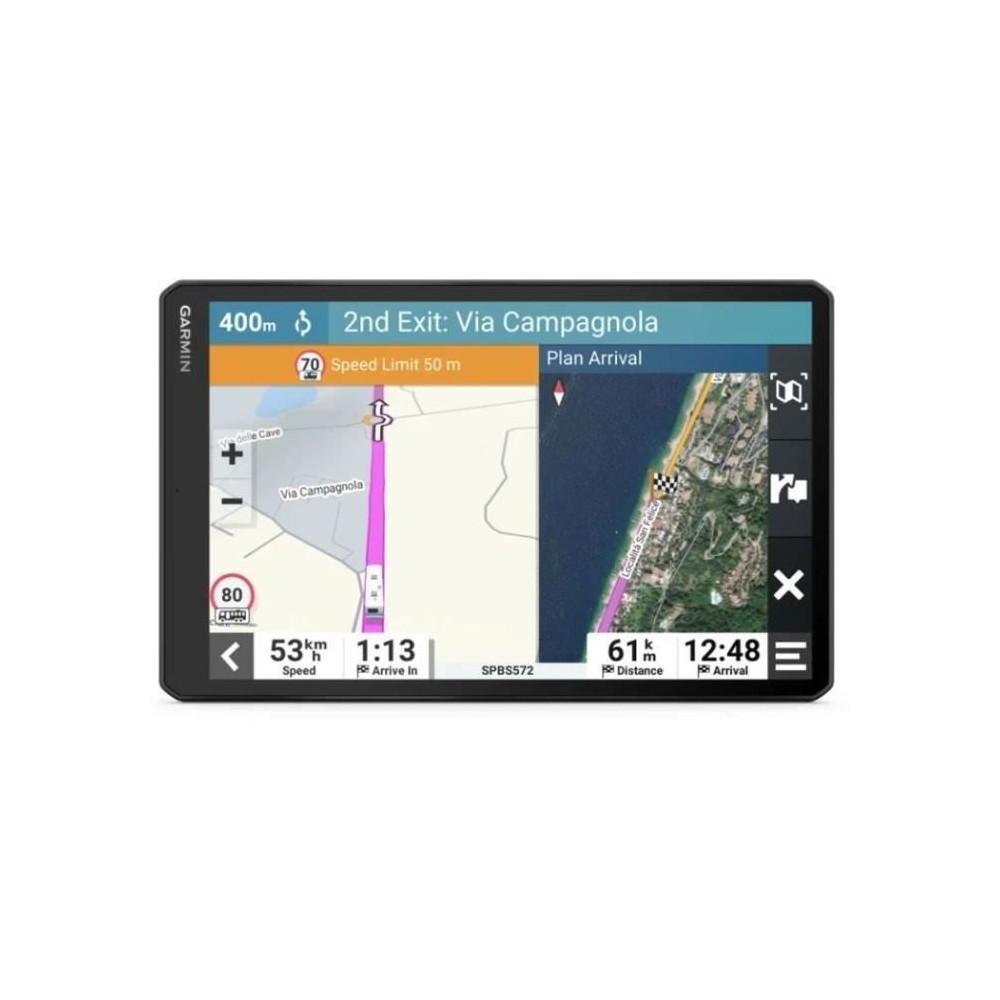 GPS GARMIN Camper 1095 - Écran 10 - Double orientation