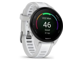 Montre GPS connectée - GARMIN - Forerunner 165 - 1,2 - Blanc avec bra