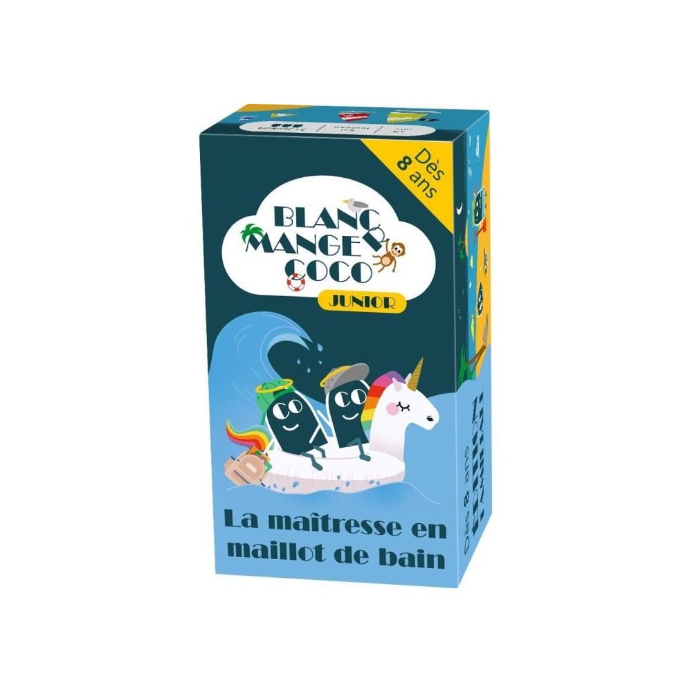 Blanc manger coco junior - La maitresse en maillot de bain - Jeu de société - Enfant - 8 ans et plus