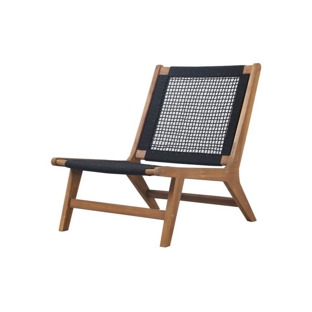 Fauteuil de jardin TAVARUA bois acacia FSC 60 x 81 x 72 cm