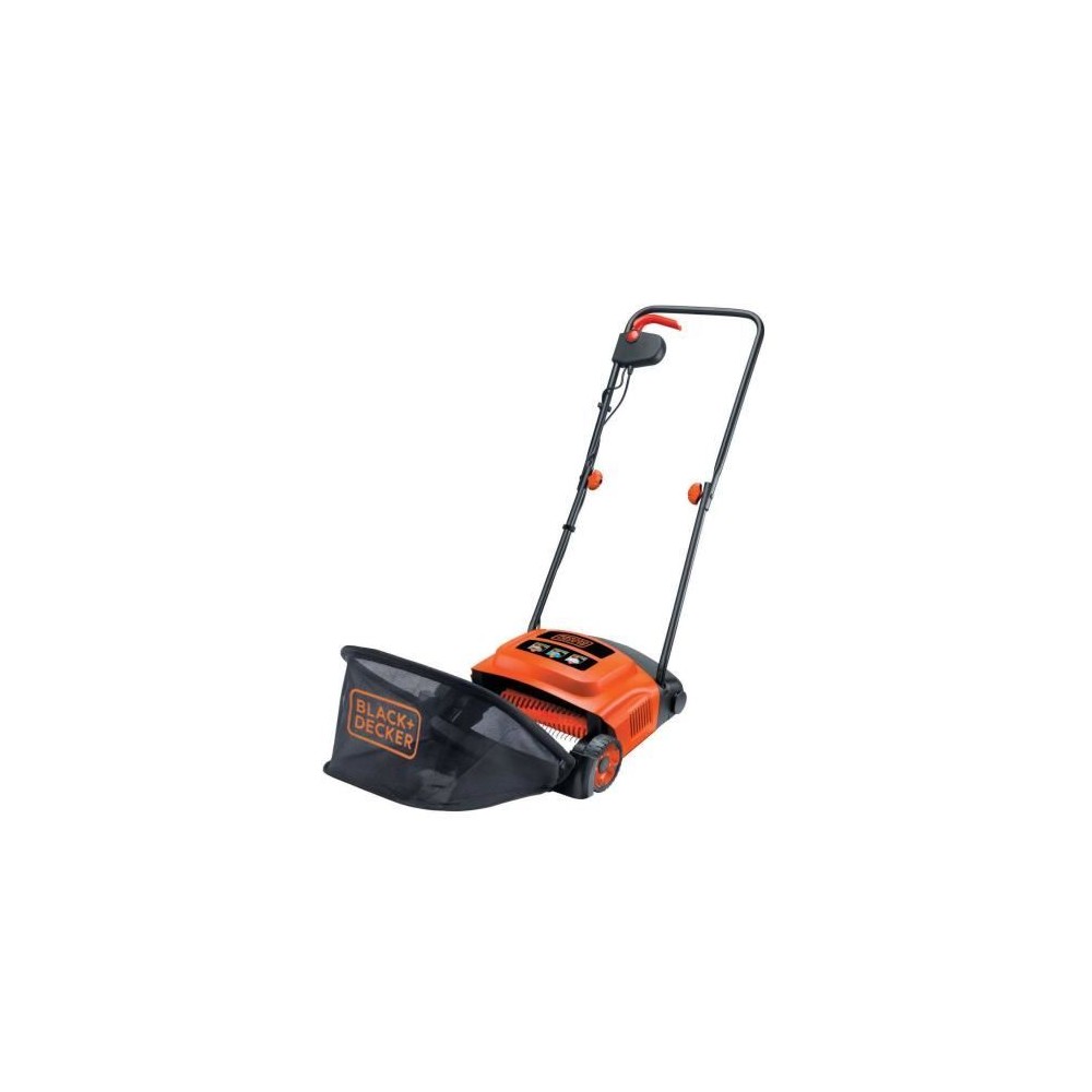 BLACK+DECKER Aérateur Démousseur Filaire 600 W GD300-QS pour une Pel