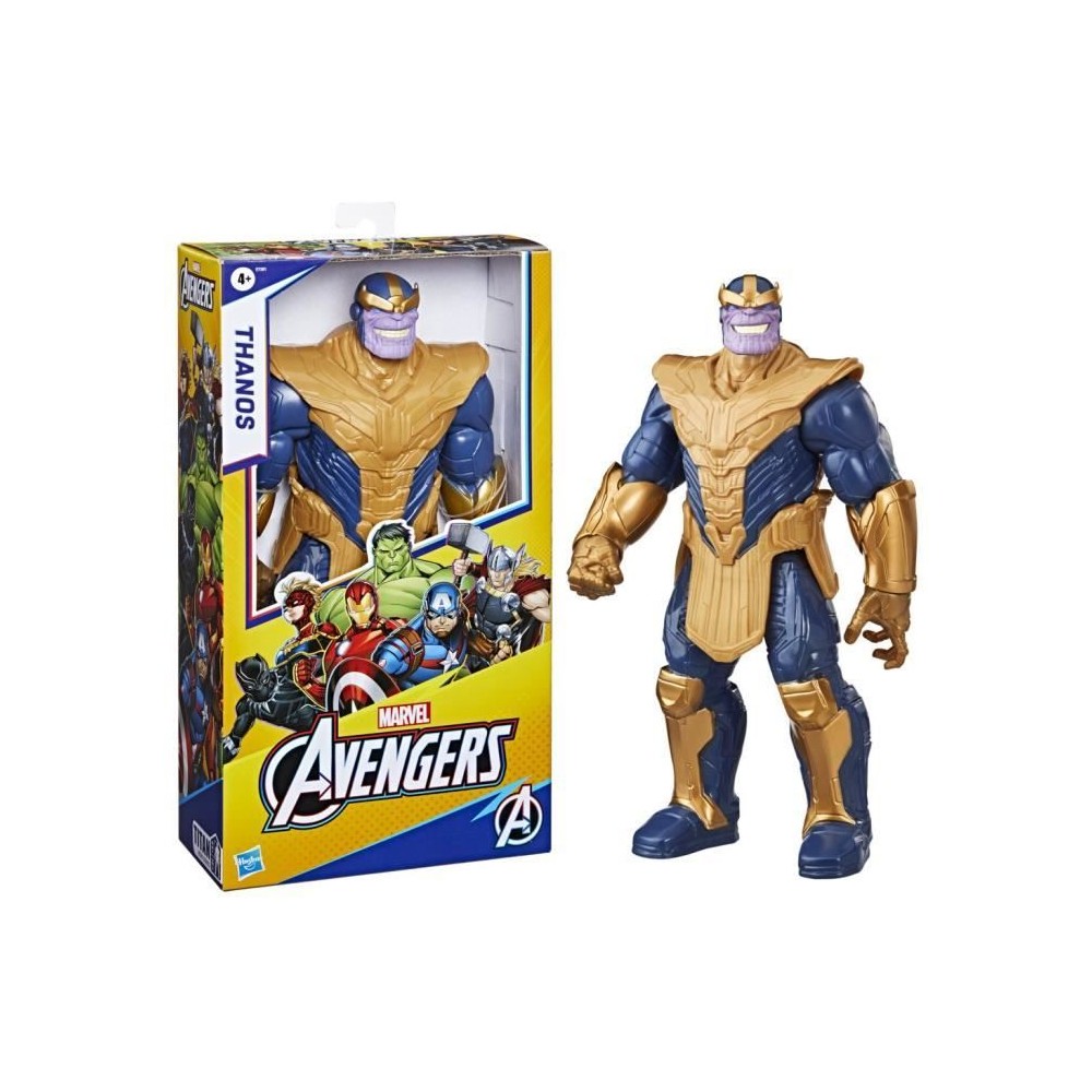 Figurine Thanos 30 cm, jouet Avengers Titan Hero Series pour enfants a partir de 4 ans, Marvel