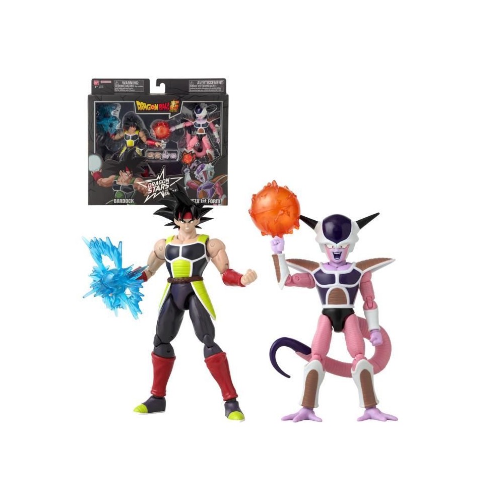 Figurine Dragon Stars - BANDAI - Dragon Ball Battle Pack Bardock vs Frieza 1st Form 17 cm