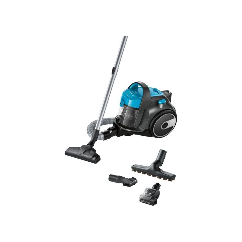 BOSCH BGS05X240 - Aspirateur sans sac - 700 W - Compact et Ultra perfo