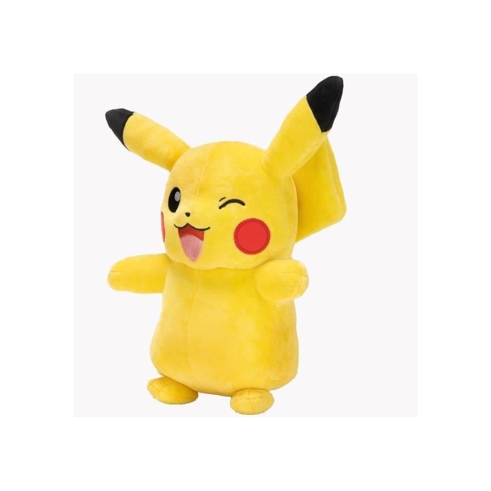 Bandai - Peluche Pikachu - Pokémon - 30 cm