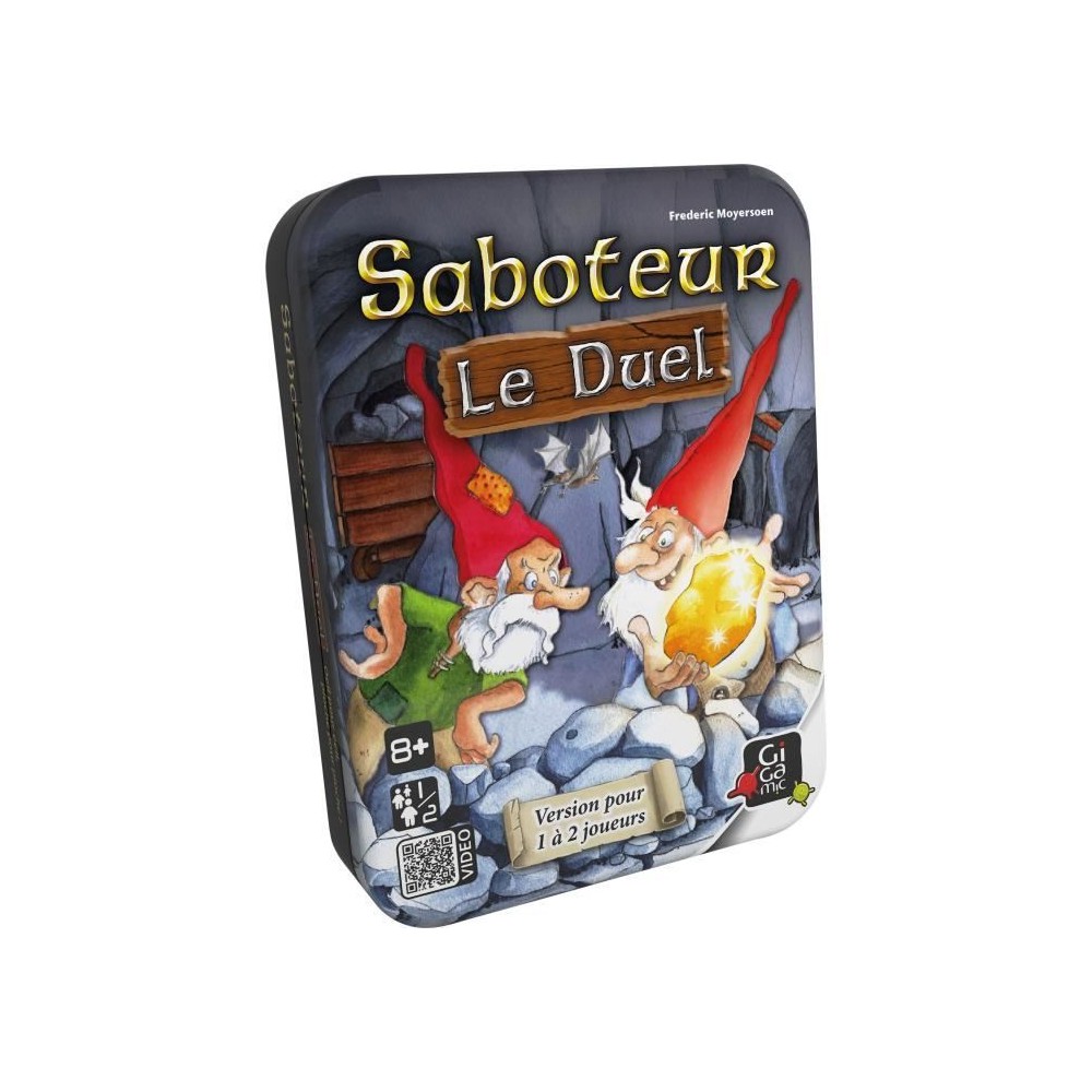 Jeu de plateau - GIGAMIC - Saboteur : Le Duel - Stratégie et coups fo