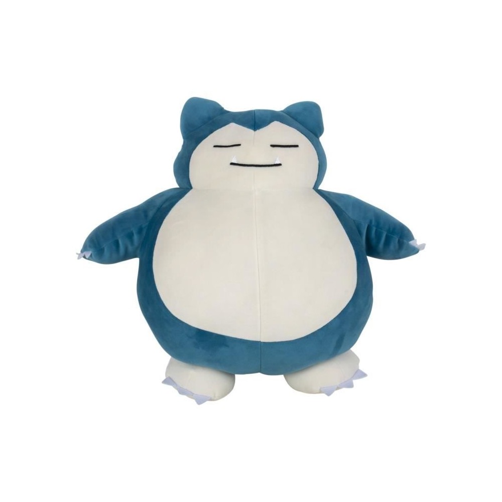 Peluche - BANDAI - Pokémon Ronflex (Snorlax) - 40 cm, douce et moelleuse