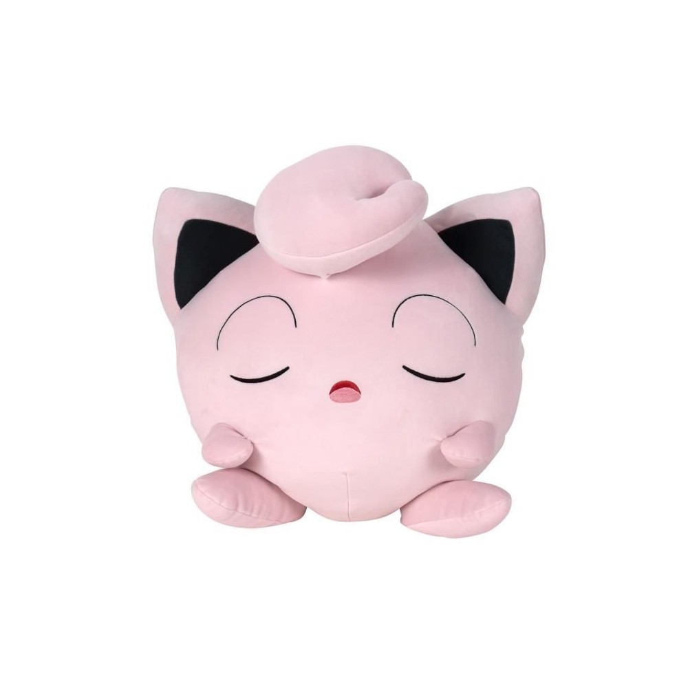 Peluche - BANDAI - Pokémon Rondoudou (Jigglypuff) - 40 cm, douce et moelleuse