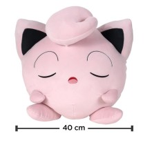 Peluche - BANDAI - Pokémon Rondoudou (Jigglypuff) - 40 cm, douce et moelleuse