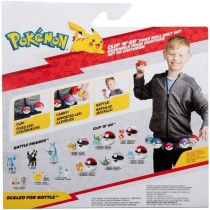 Ceinture - BANDAI - Pokémon Clip ‘N' Go - 1 ceinture, 2 Poké Balls et 1 figurine Salameche 5 cm