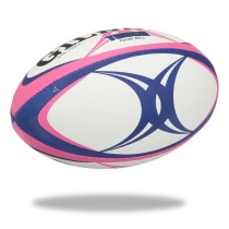 Ballon de rugby Touch - GILBERT - Taille 4 - Homme - Rose et bleu