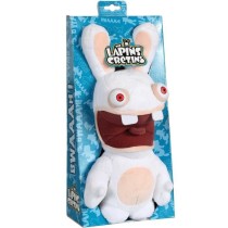 Gipsy Toys - Lapins Crétins Sonores - Bouche Ouverte - 28 cm - Blanc