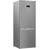 Réfrigérateur pose-libre combiné - BEKO - RCNE560E40ZXPN - Classe E - 514 L - 74,5 x 70 x 192 cm - Inox