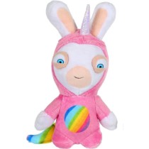 Gipsy Toys - Lapins Crétins Licorne - Lapicorne Rose Sonore - 18 cm