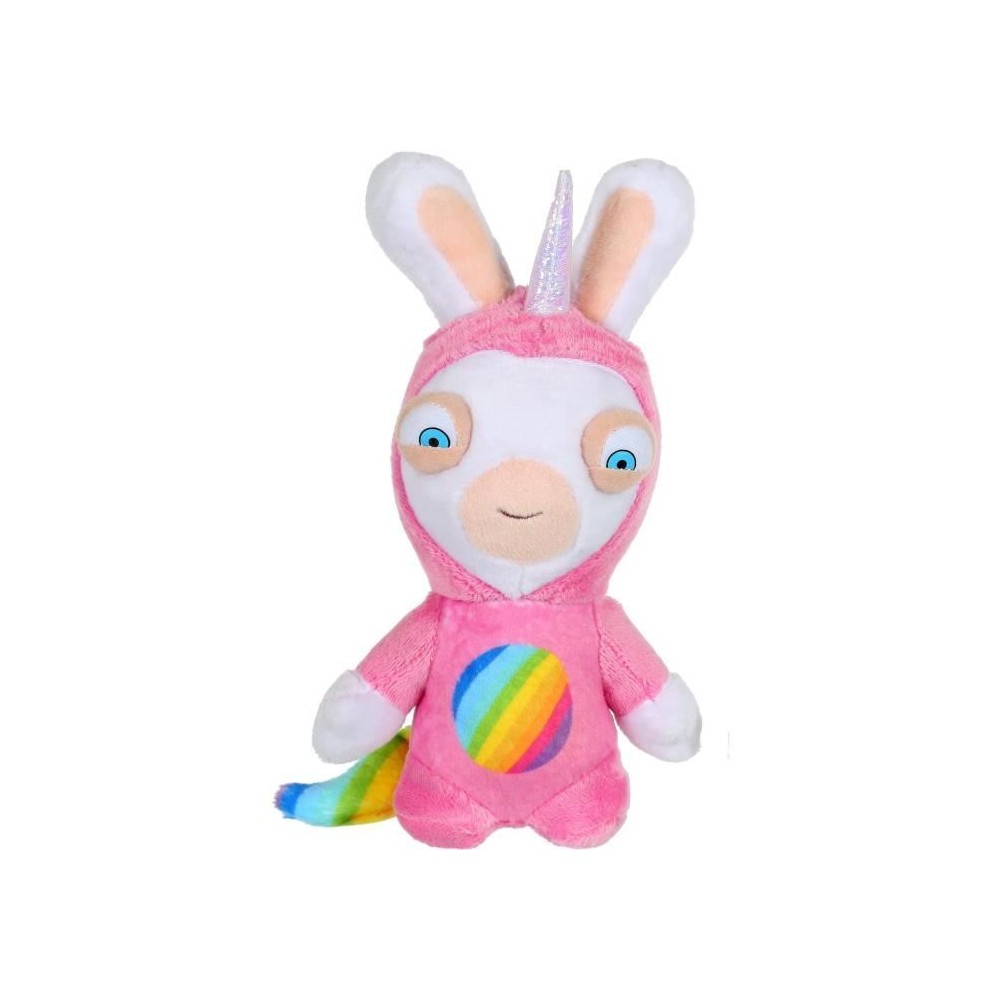 Gipsy Toys - Lapins Crétins Licorne - Lapicorne Rose Sonore - 18 cm