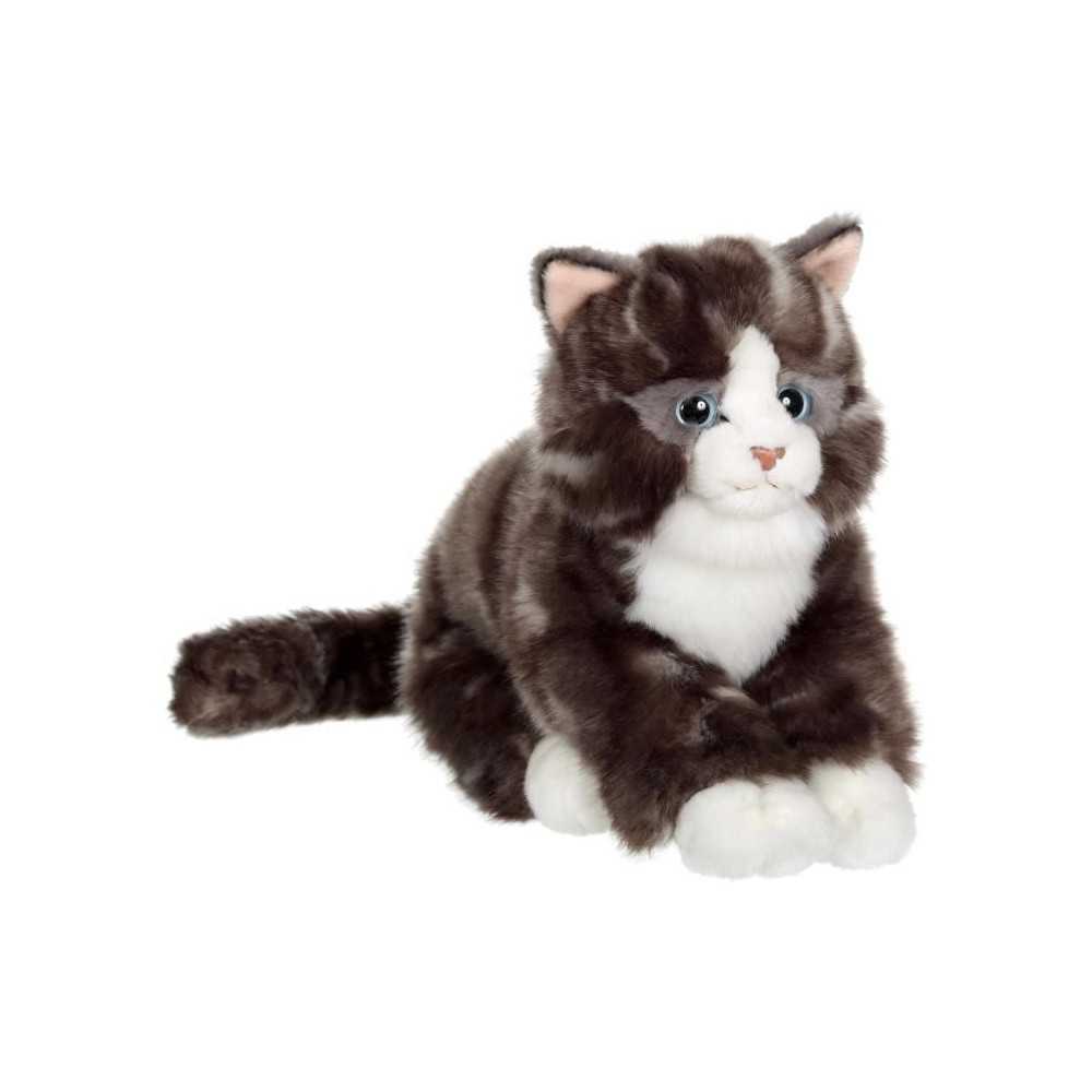 Peluche - Gipsy Toys - Chat mimiz - 28cm - Gris