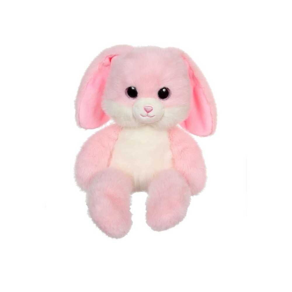 Peluche Lapin Leggies - GIPSY TOYS - Rose, 48 cm