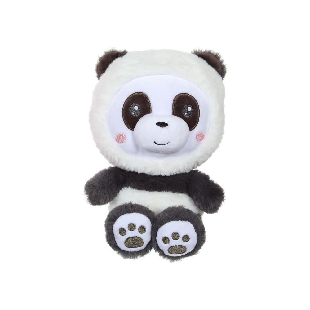 Peluche Panda Hoody Pets - GIPSY TOYS - 24 cm