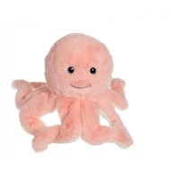 Peluche Pieuvre - GIPSY TOYS - Rose, 32 cm