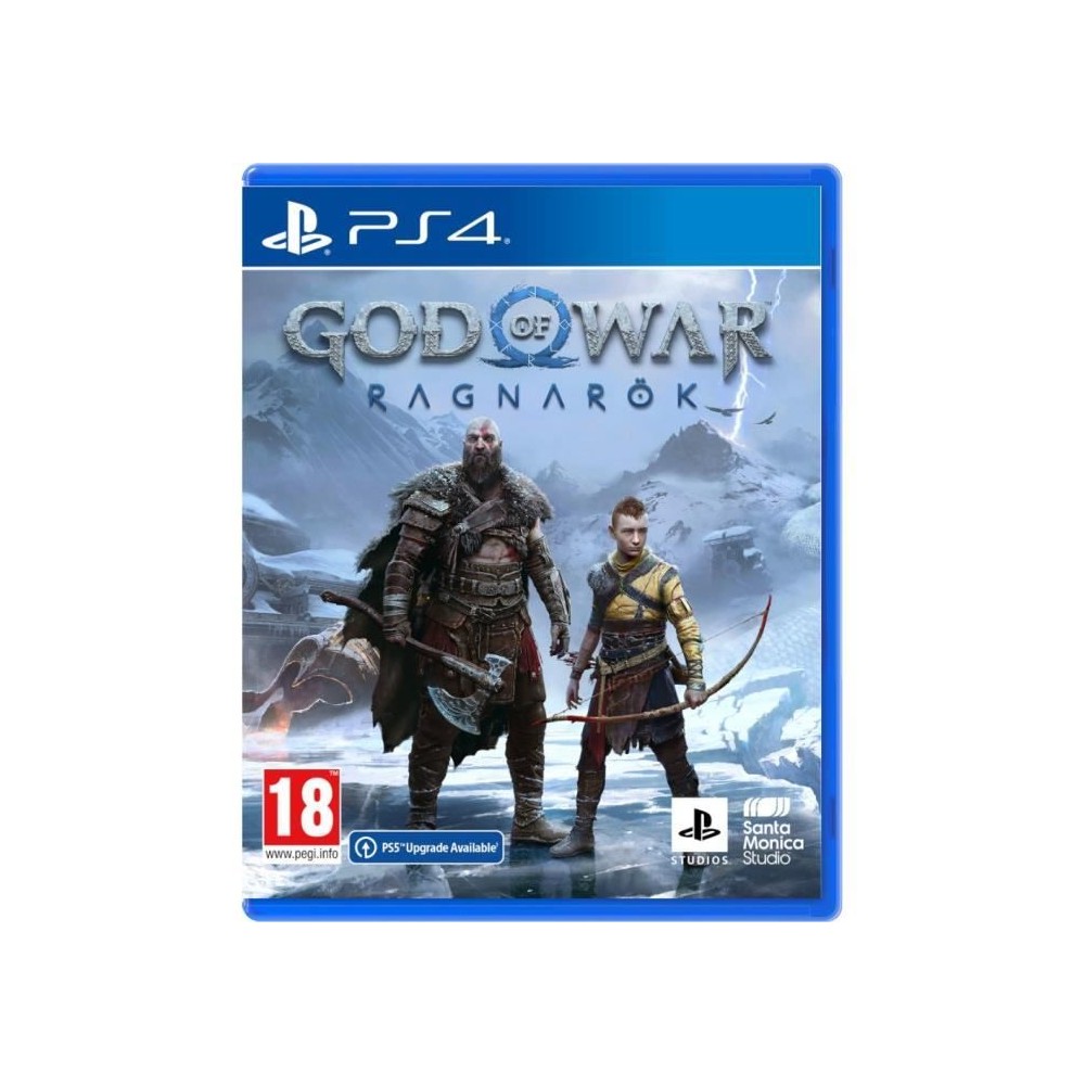 God Of War : Ragnarök Jeu PS4 (Mise a niveau PS5 disponible)