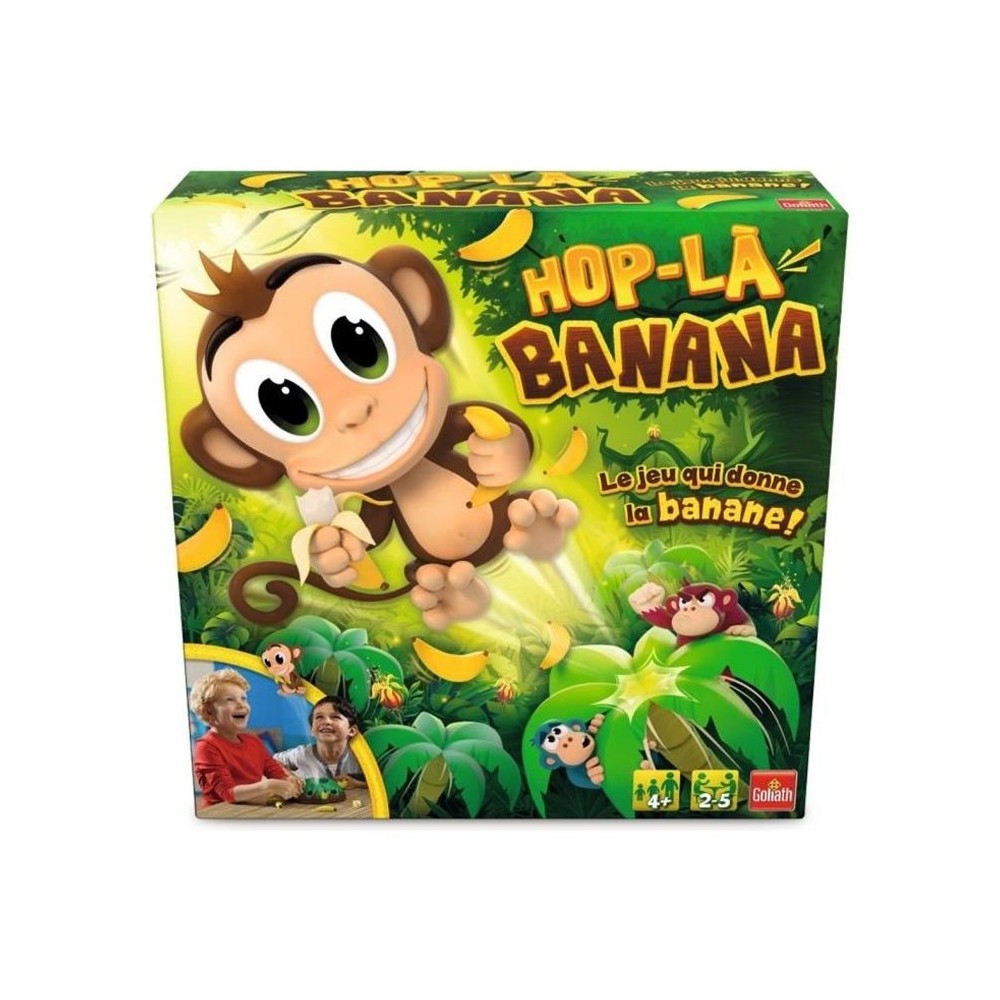 HOP LA BANANA - Jeu de société enfant - GOLIATH