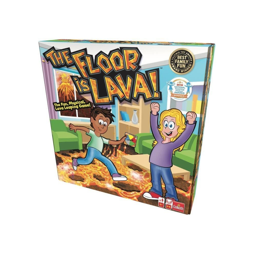 Floor is lava - Jeu de société - GOLIATH - A partir de 5 ans