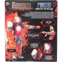 Figurine articulée - GORMITI - Gormiti avec attaque lumineuse Feu - F