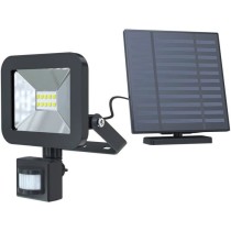 Projecteur solaire - CALEX - 800 lm - Sans fil - Extérieur - Avec panneau séparé