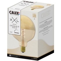 Ampoule LED E27 - CALEX - XXL SPECIALS G125 - Filament simple spirale - 4 W - 120 lm - 1800 K - Or