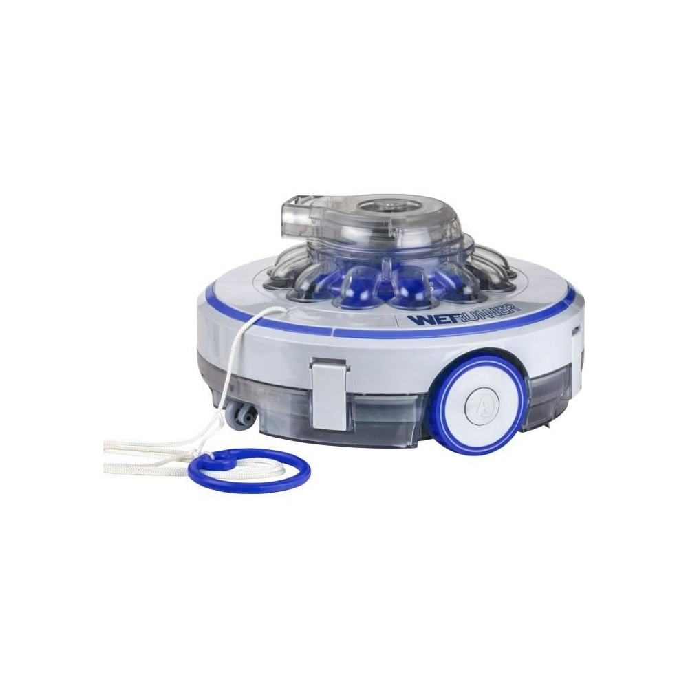 GRE - Robot a batterie rechargeable pour Piscine hors-sol jusqu'a 7,30