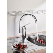 Mitigeur d'évier tube pivotant WAVE COSMOPOLITAN monocommande - GROHE