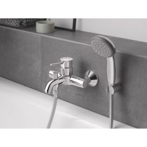 Mitigeur monocommande Bain / Douche mural GROHE - Finition Chromé - P