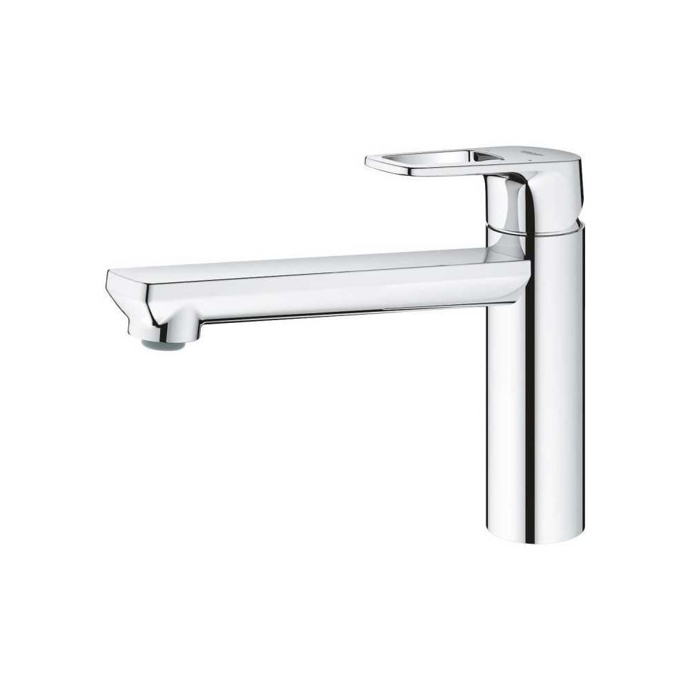 Mitigeur évier monocommande BauLoop 31706000 - GROHE - Bec tube pivot