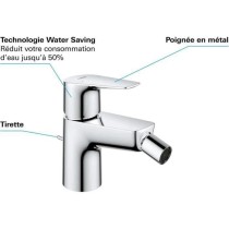 Mitigeur monocommande Bidet GROHE Start Edge - Tirette de vidage - Mou