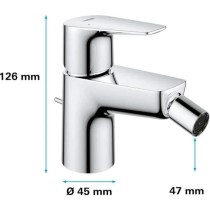 Mitigeur monocommande Bidet GROHE Start Edge - Tirette de vidage - Mou