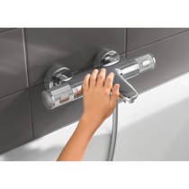 GROHE Mitigeur thermostatique douche Precision Feel, montage mural, in