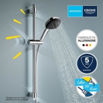 Ensemble de douche avec pommeau 2 jets, barre et flexible - GROHE Vita