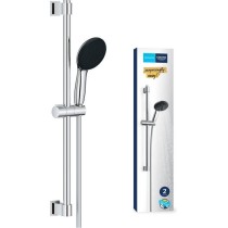 Ensemble de douche avec pommeau 2 jets, barre 60cm et flexible - GROHE