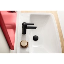 Mitigeur lavabo monocommande GROHE Start - Noir mat - Taille S - Econo