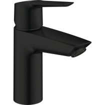 Mitigeur lavabo monocommande GROHE Start noir mat taille S économie d