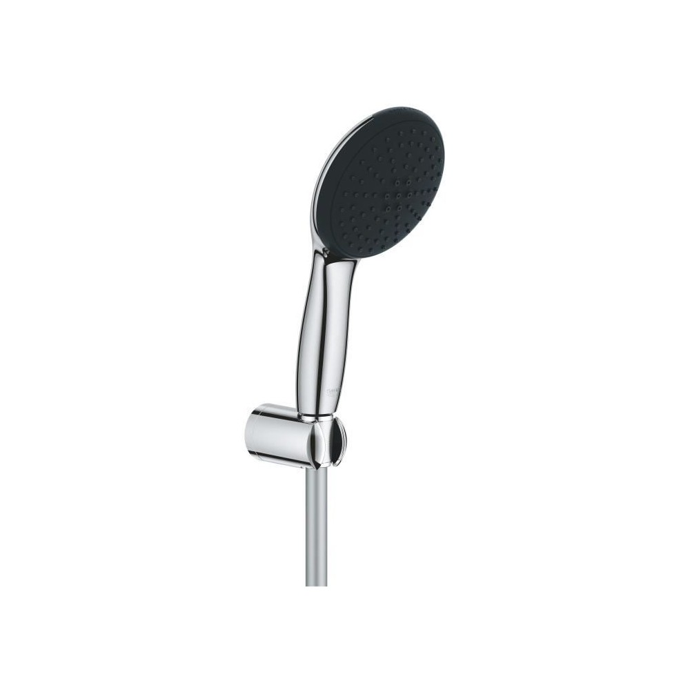 Ensemble de douche avec pommeau 2 jets, support et flexible - GROHE Vi