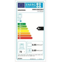 Four encastrable pyrolyse GRUNDIG - GEBD19401BPH - inox - porte froide