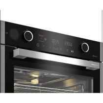 Four encastrable pyrolyse GRUNDIG - GEBD19401BPH - inox - porte froide