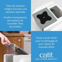 CATIT Maison de toilette - Bac a litiere pour chat - Smartsift - Syste