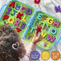 Peppa Pig Mallette Alphabet de Peppa, jouet abécédaire pour enfants