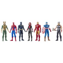 Maxi Pack Avengers 7 figurines de 30 cm, 5 accessoires, Marvel Avenger