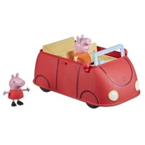 Voiture rouge familiale Peppa Pig - Jouet préscolaire avec figurines